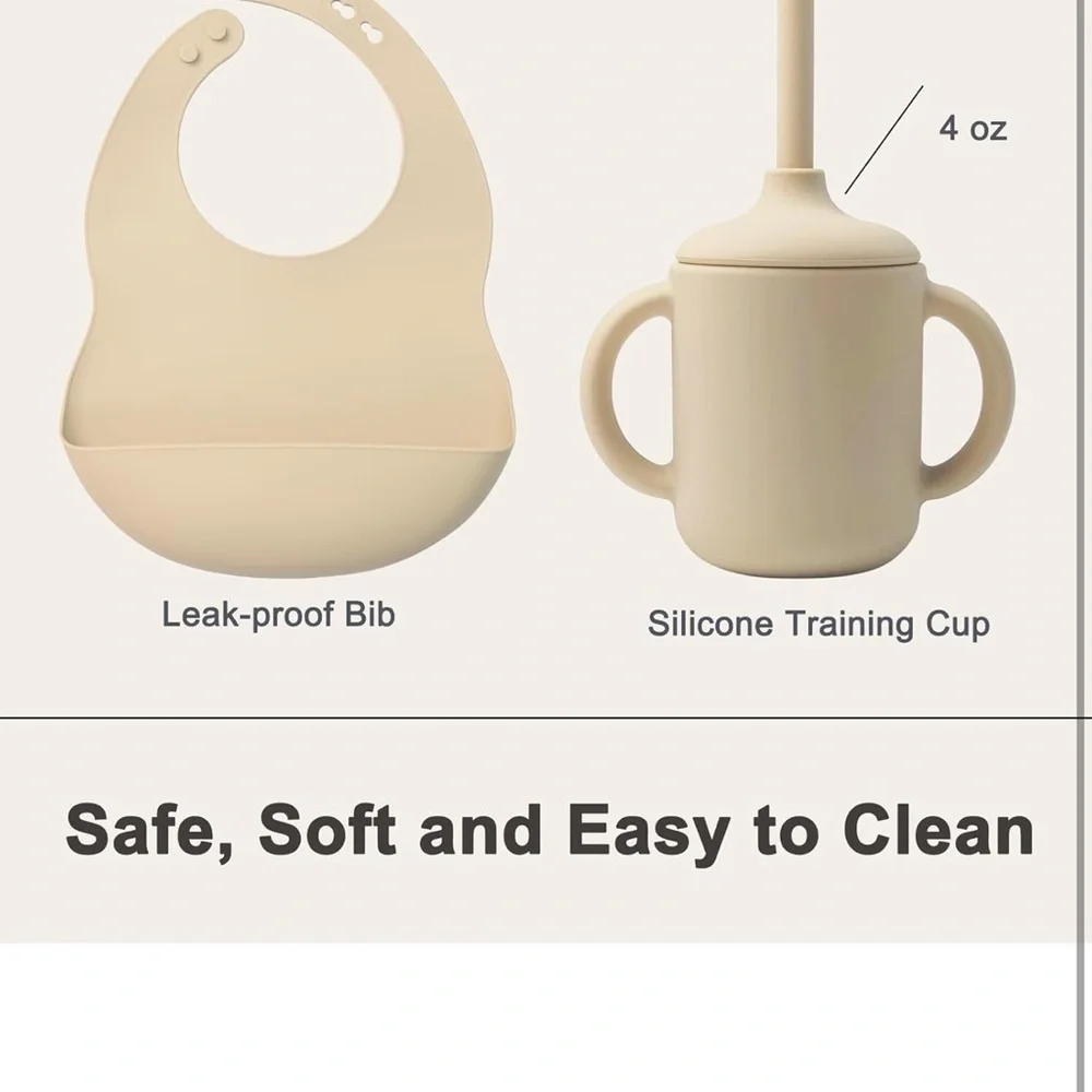SILICONE FEEDING SET